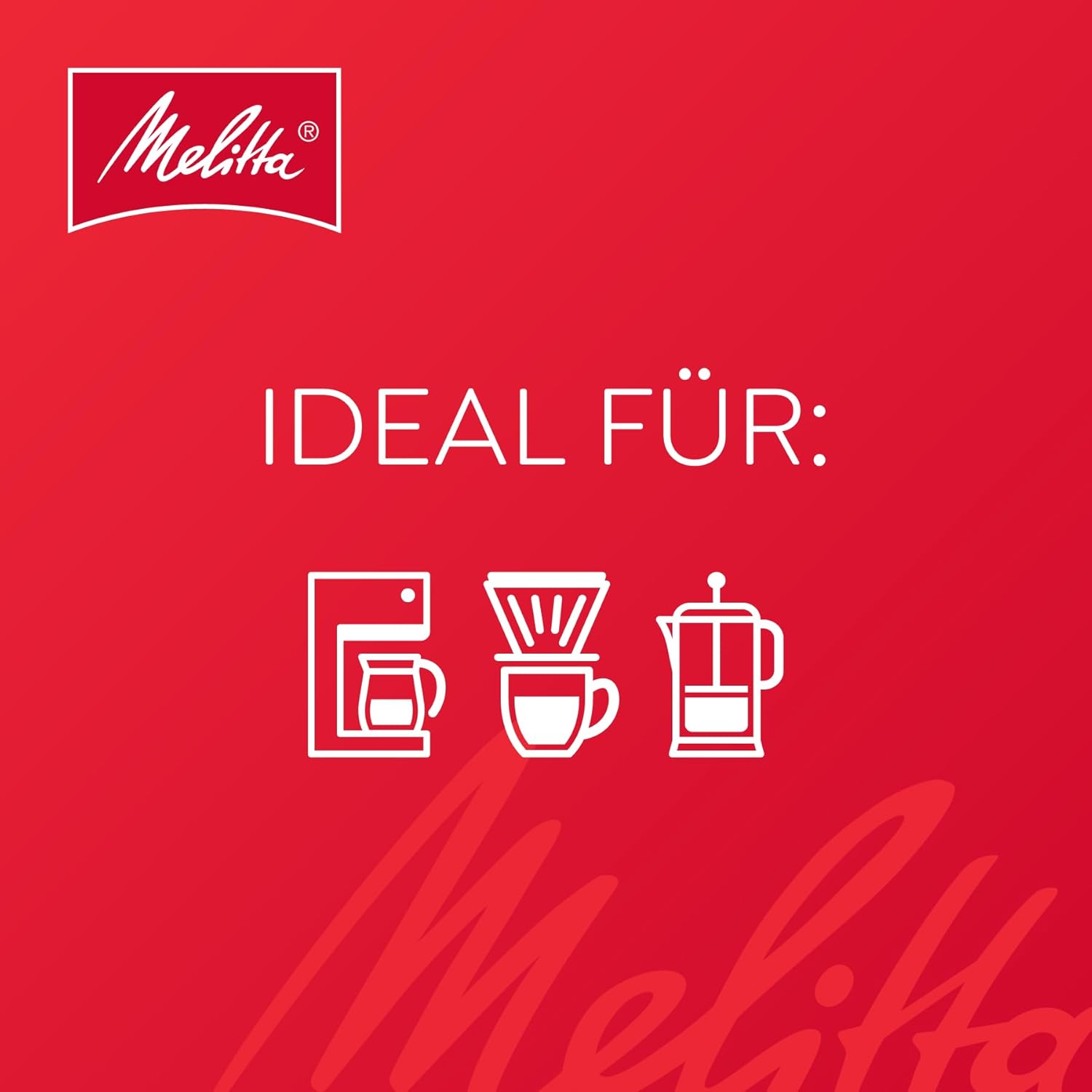 Melitta Filter Kaffee gemahlen für Filterkaffeemaschinen, 500 g