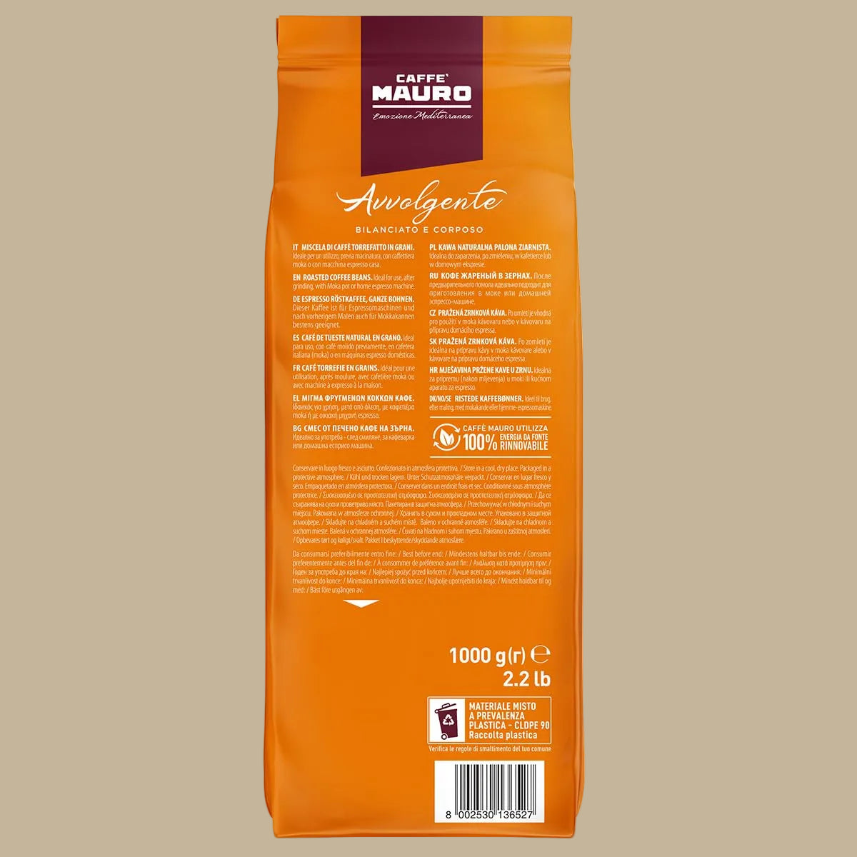Caffè Mauro Torrefazione – Kaffeebohnen – 1 kg
