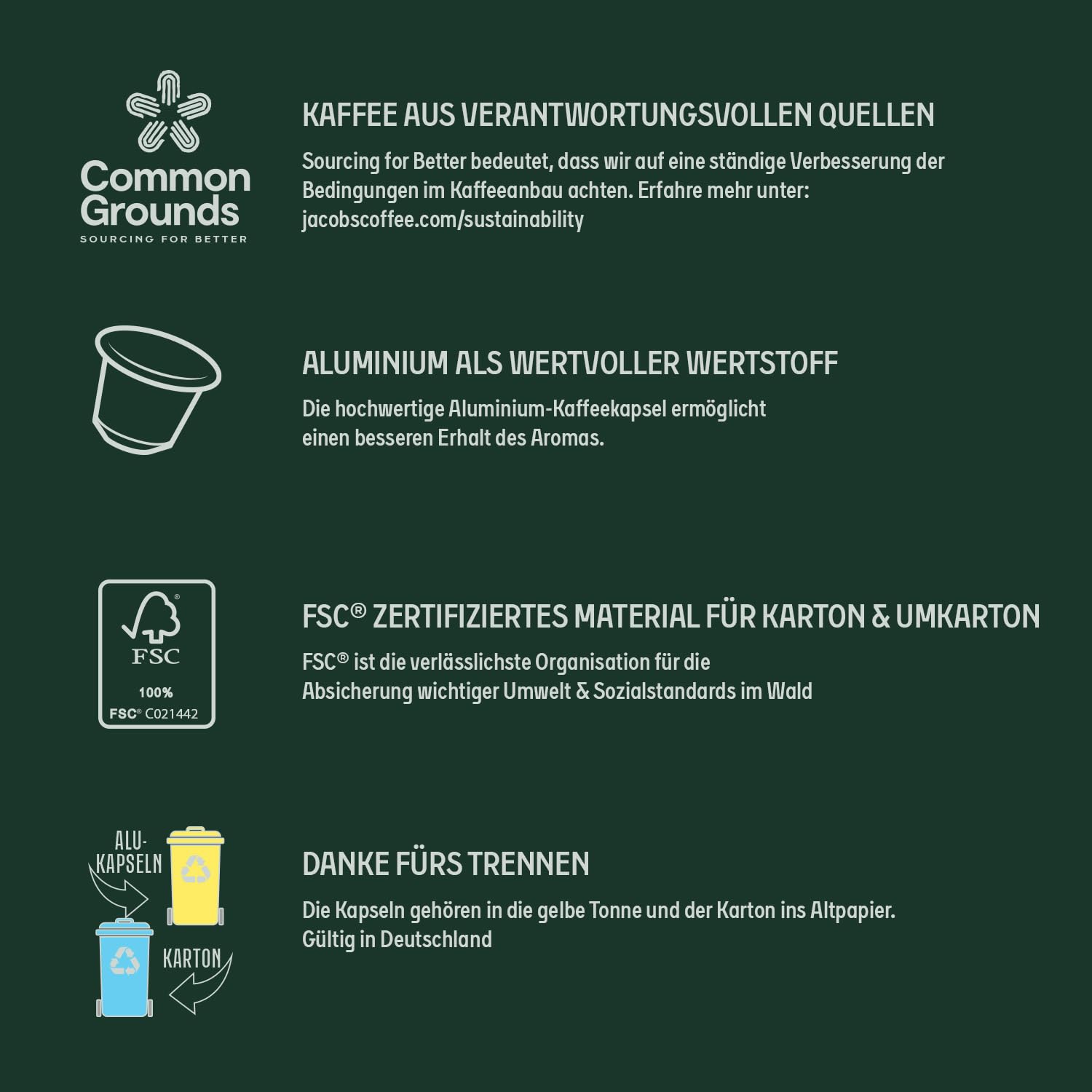 Jacobs Lungo Intenso 8 Coffee Capsules