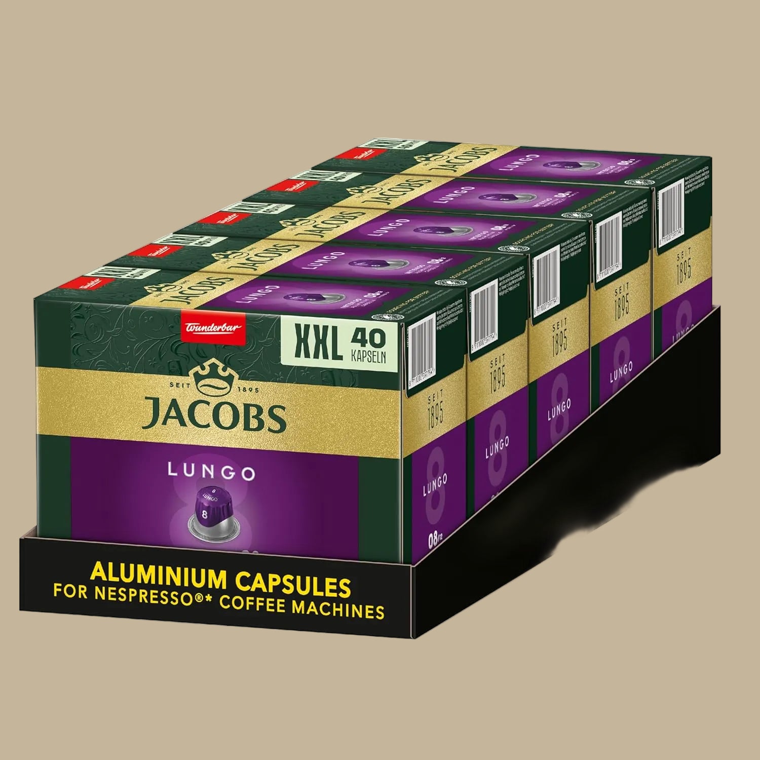 Jacobs Lungo Intenso 8 Coffee Capsules