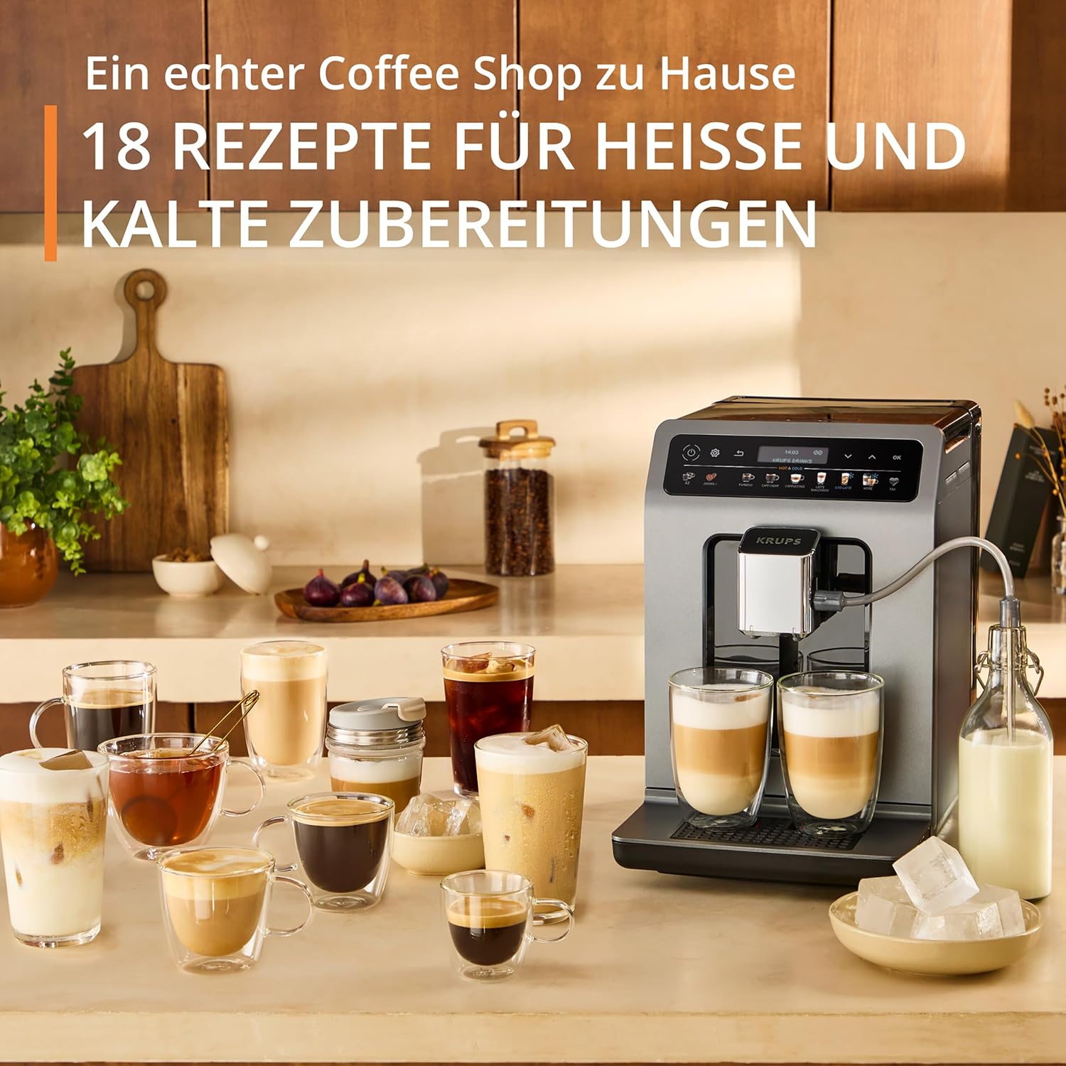 Krups Kaffeevollautomat EA895N Evidence One